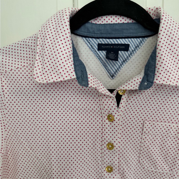 Tommy Hilfiger Pink Button Down Shirt - Picture 6 of 8
